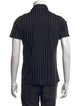 Dries Van Noten Striped Short Sleeve Shirt