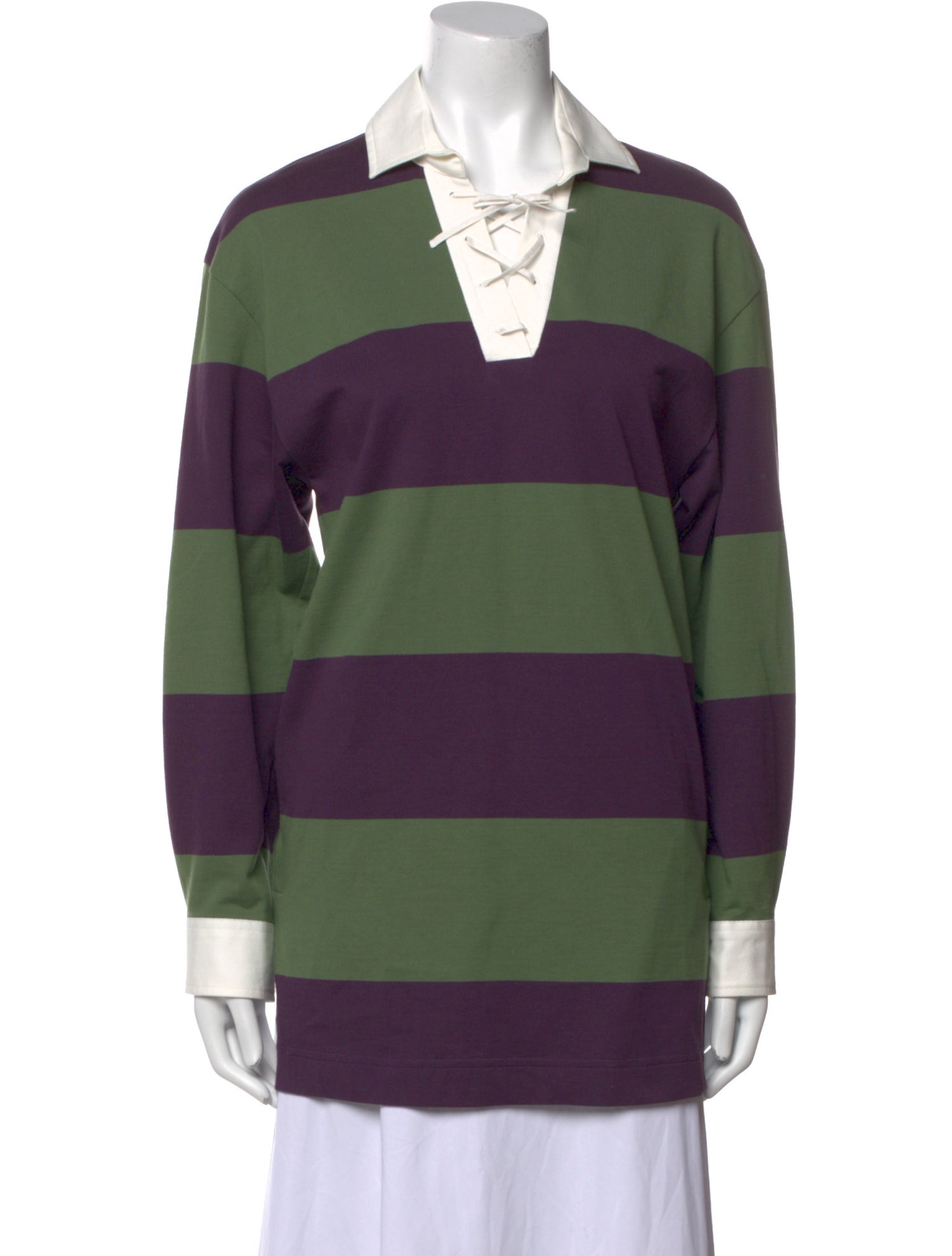 Dries Van Noten Striped Long Sleeve Tunic w/ Tags