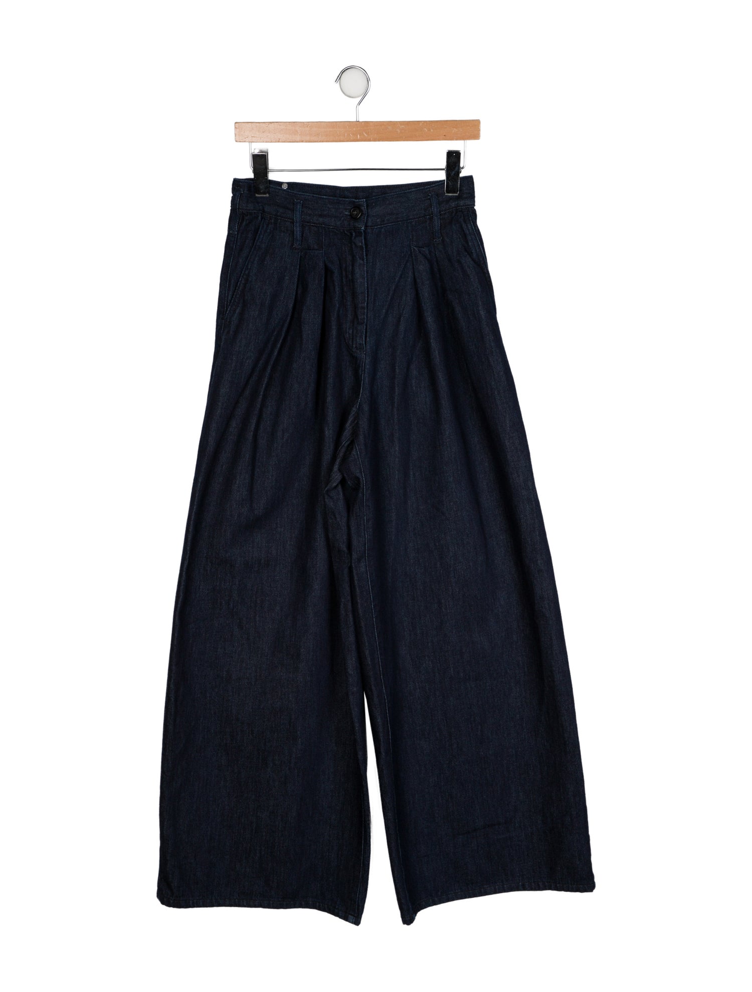 Dries Van Noten High-Rise Wide Leg Jeans