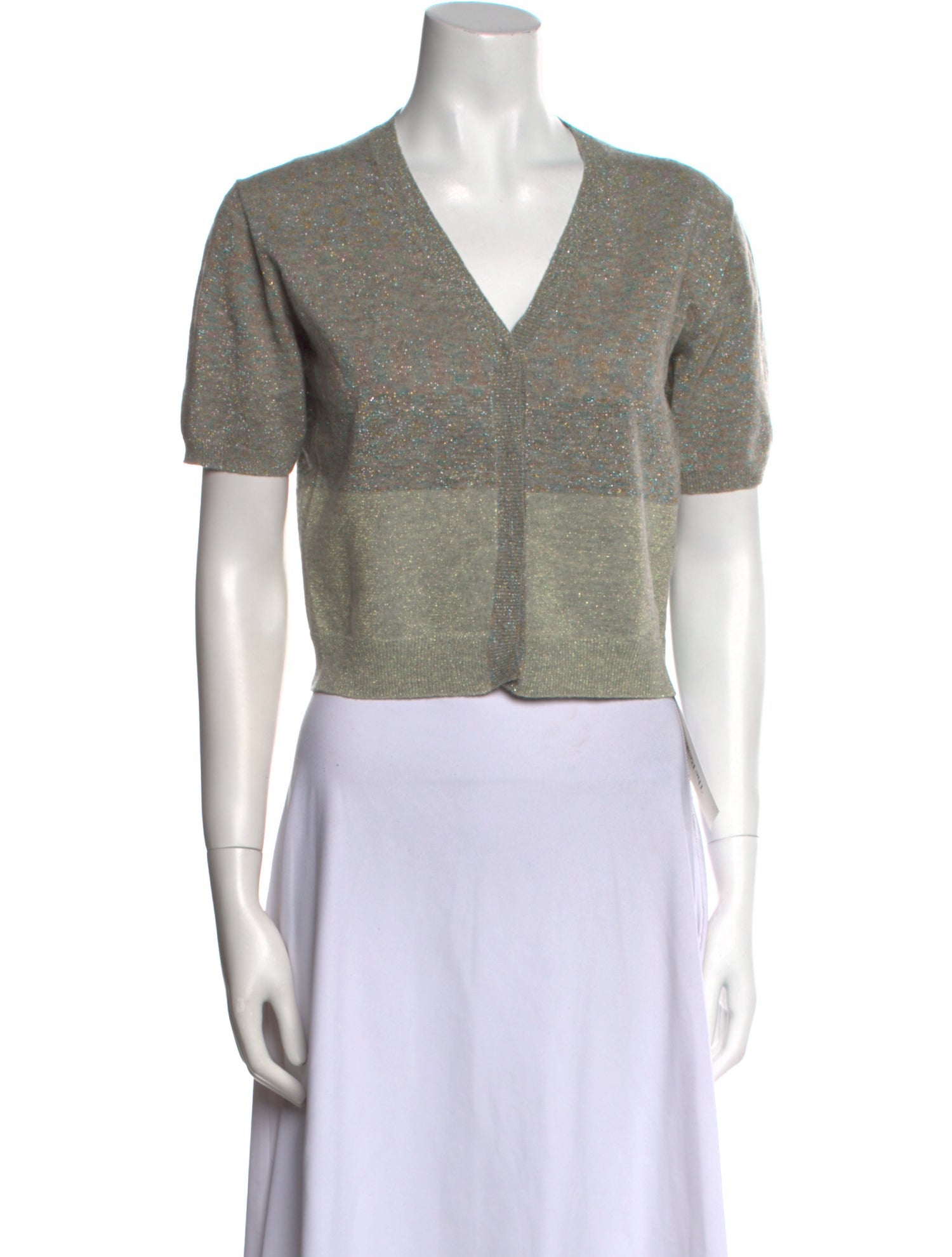 Dries Van Noten Merino Wool V-Neck Sweater