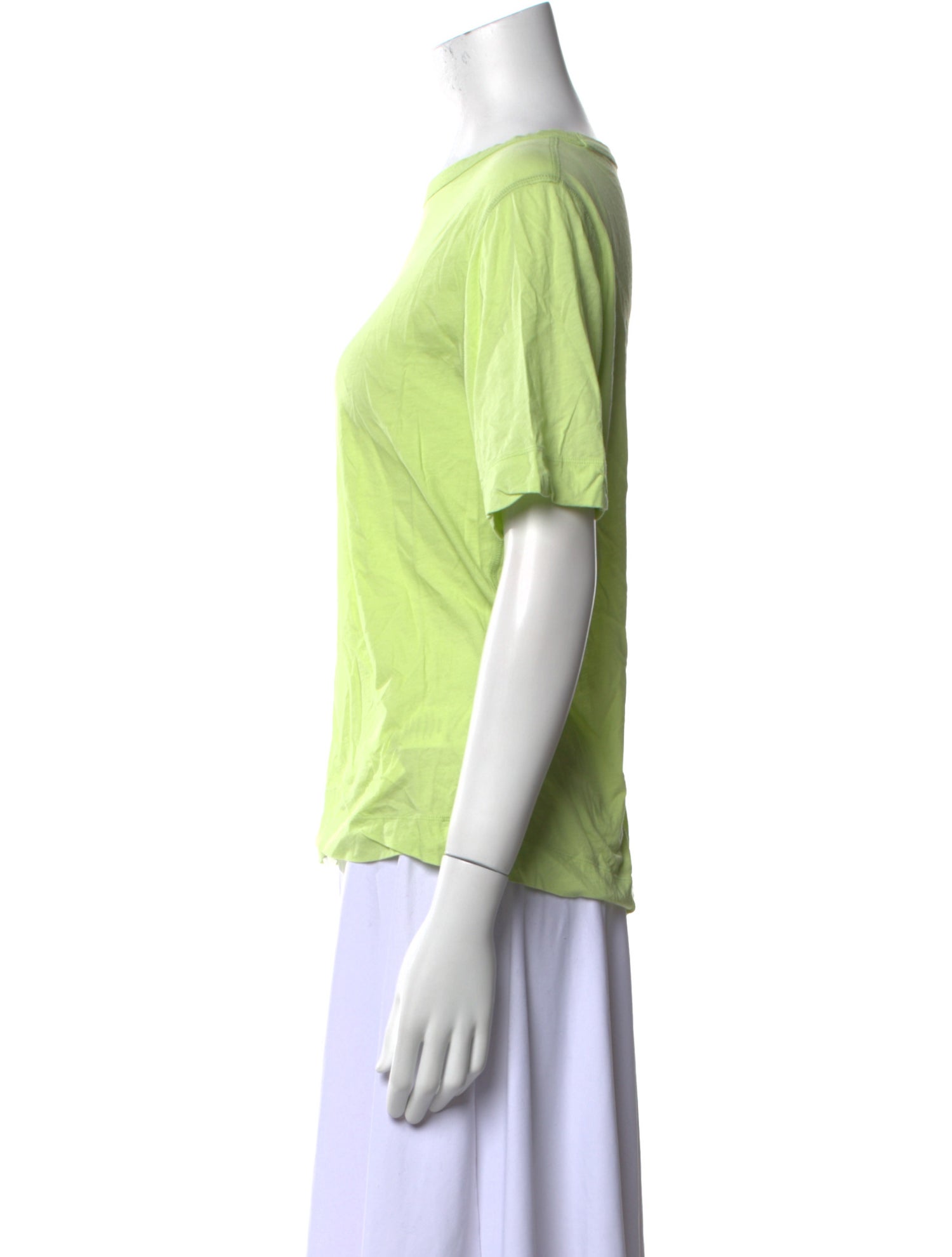 Dries Van Noten Bateau Neckline Short Sleeve T-Shirt