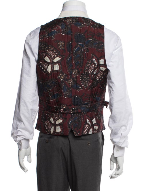 Dries Van Noten Wool Striped Vest