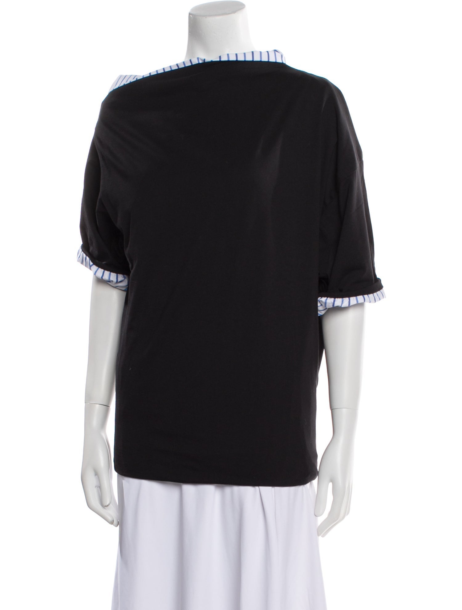 Dries Van Noten Bateau Neckline Short Sleeve Tunic w/ Tags