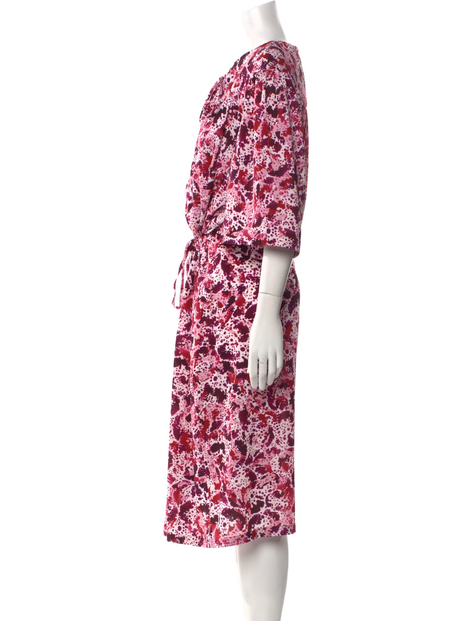 Dries Van Noten Floral Print Midi Length Dress w/ Tags