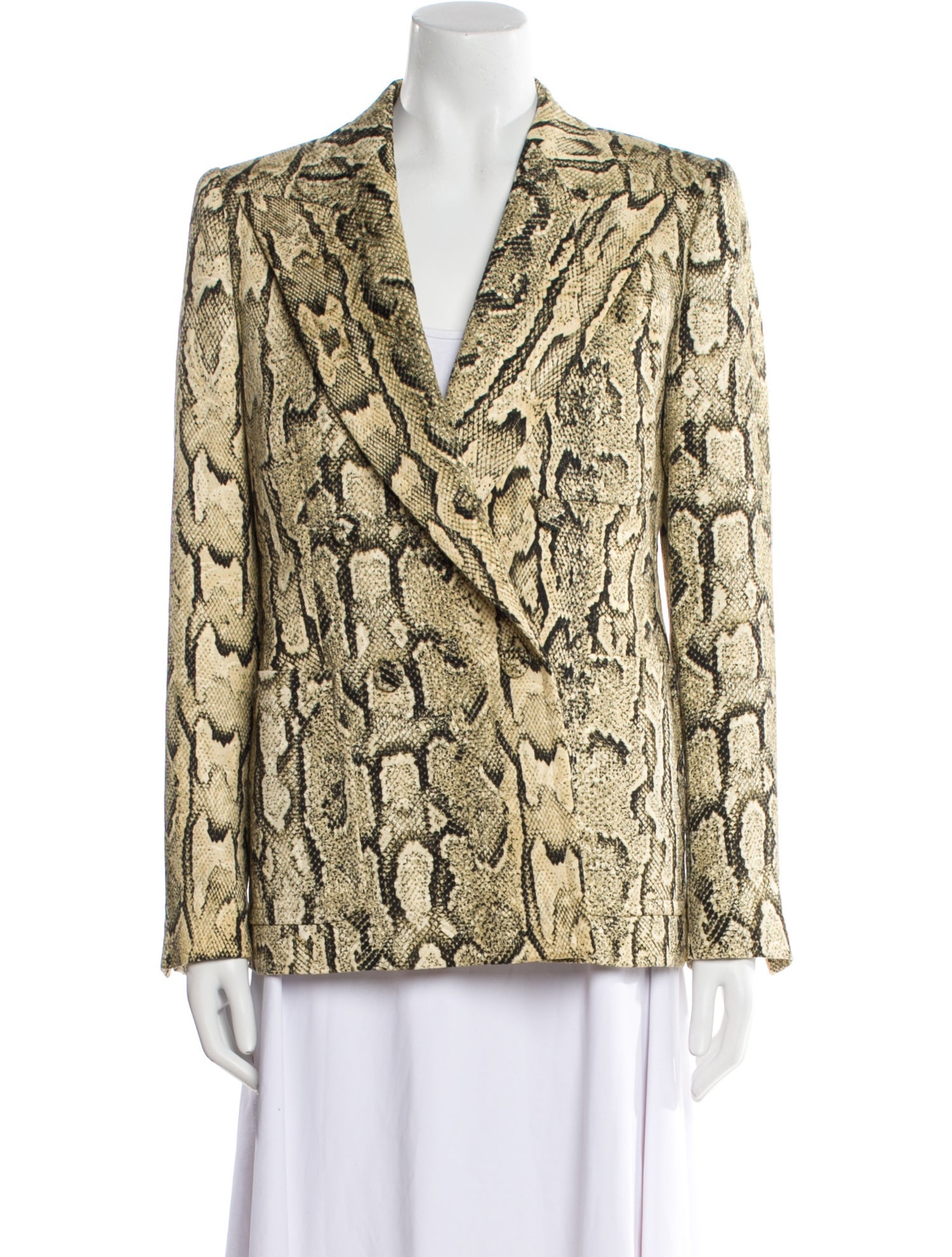 Dries Van Noten Animal Print Blazer w/ Tags