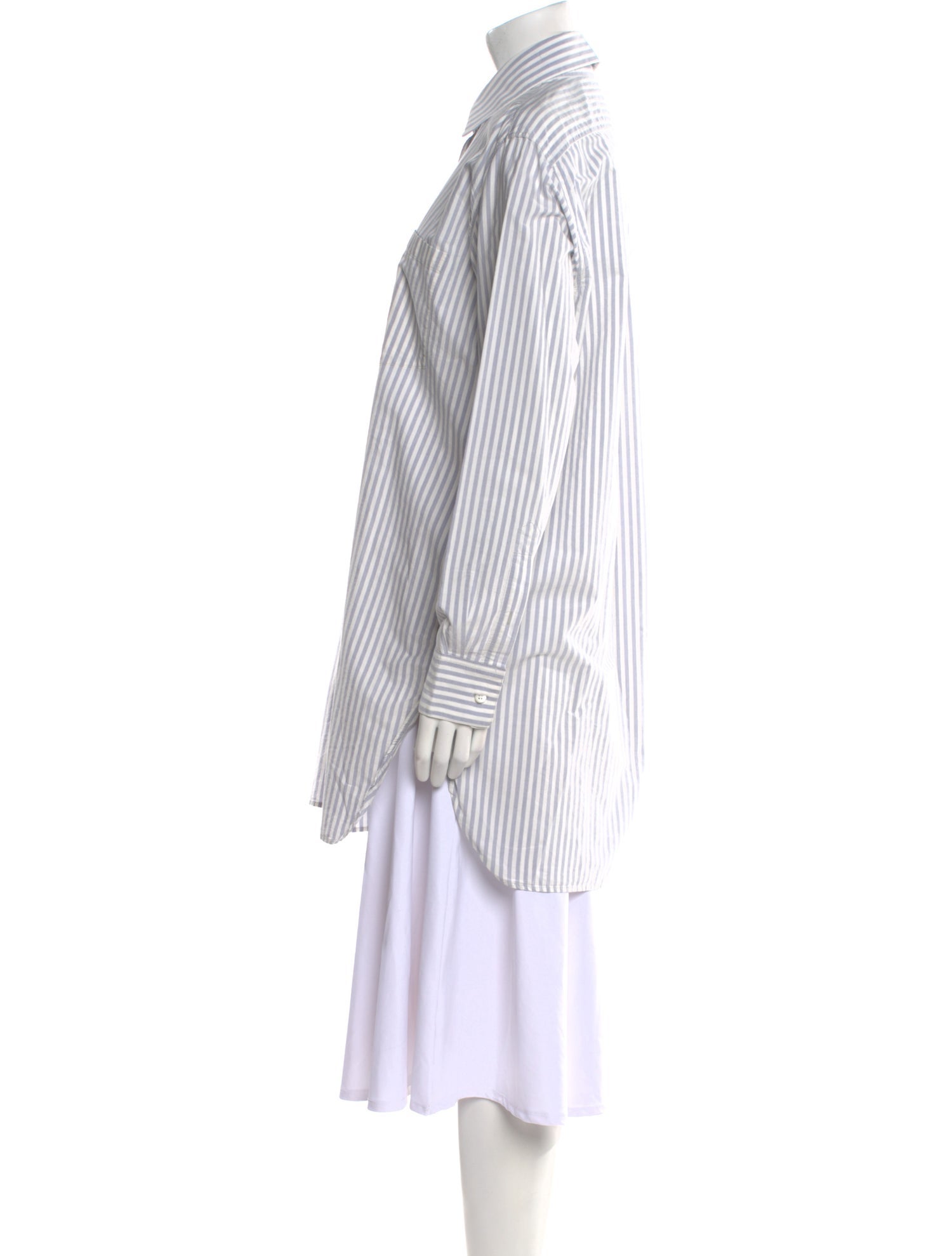 Dries Van Noten Striped Long Sleeve Tunic