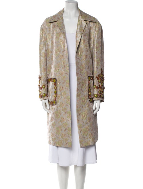 Dries Van Noten Floral Print Coat