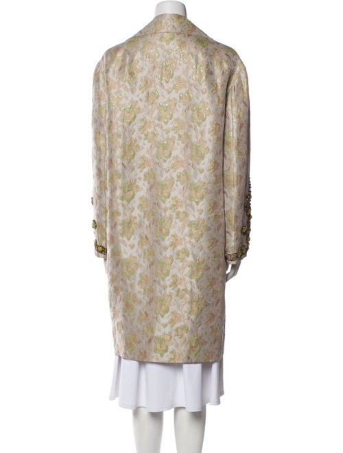 Dries Van Noten Floral Print Coat