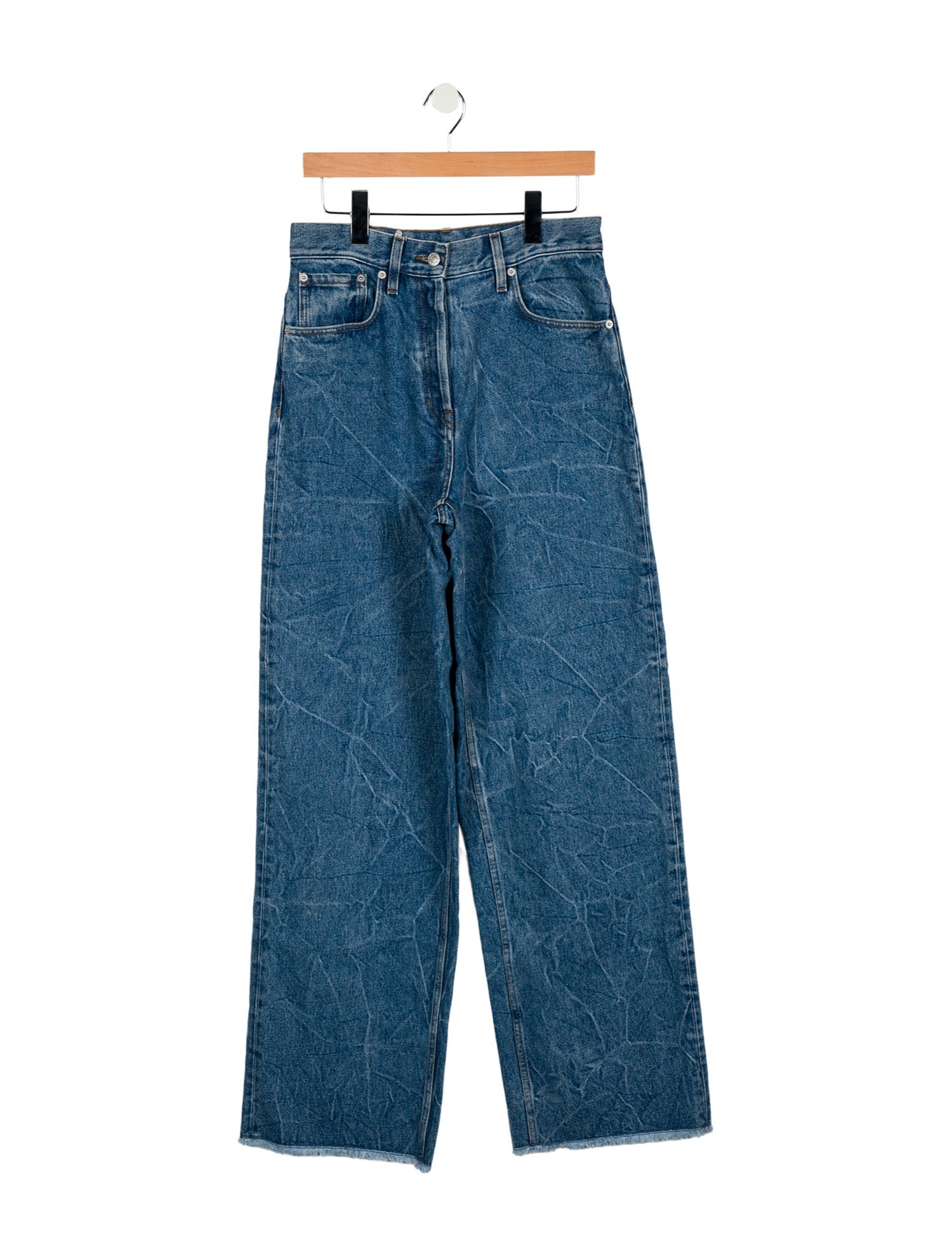 Dries Van Noten High-Rise Wide Leg Jeans