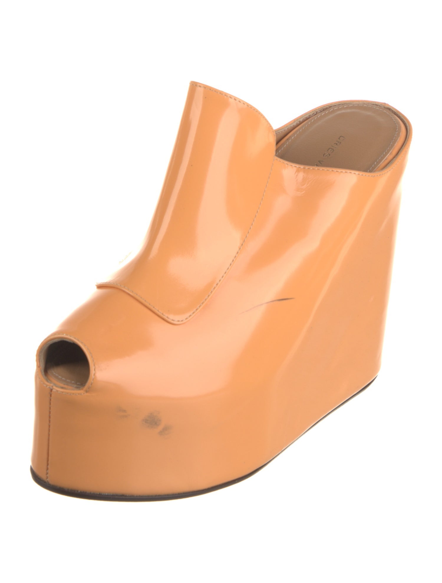 Dries Van Noten Leather Slides