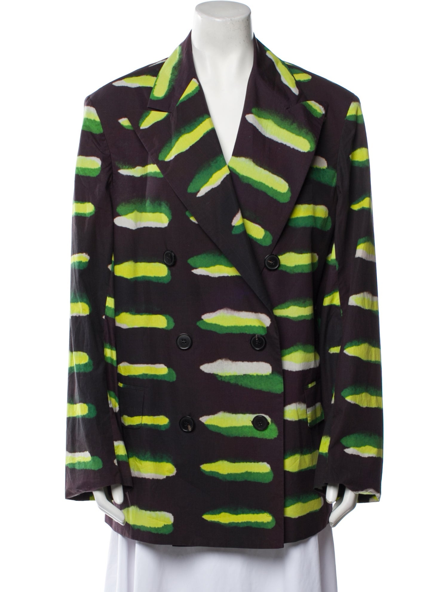 Dries Van Noten Printed Coat
