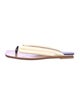 Dries Van Noten Leather Flip Flops