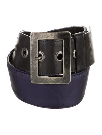 Dries Van Noten Wide Leather Belt