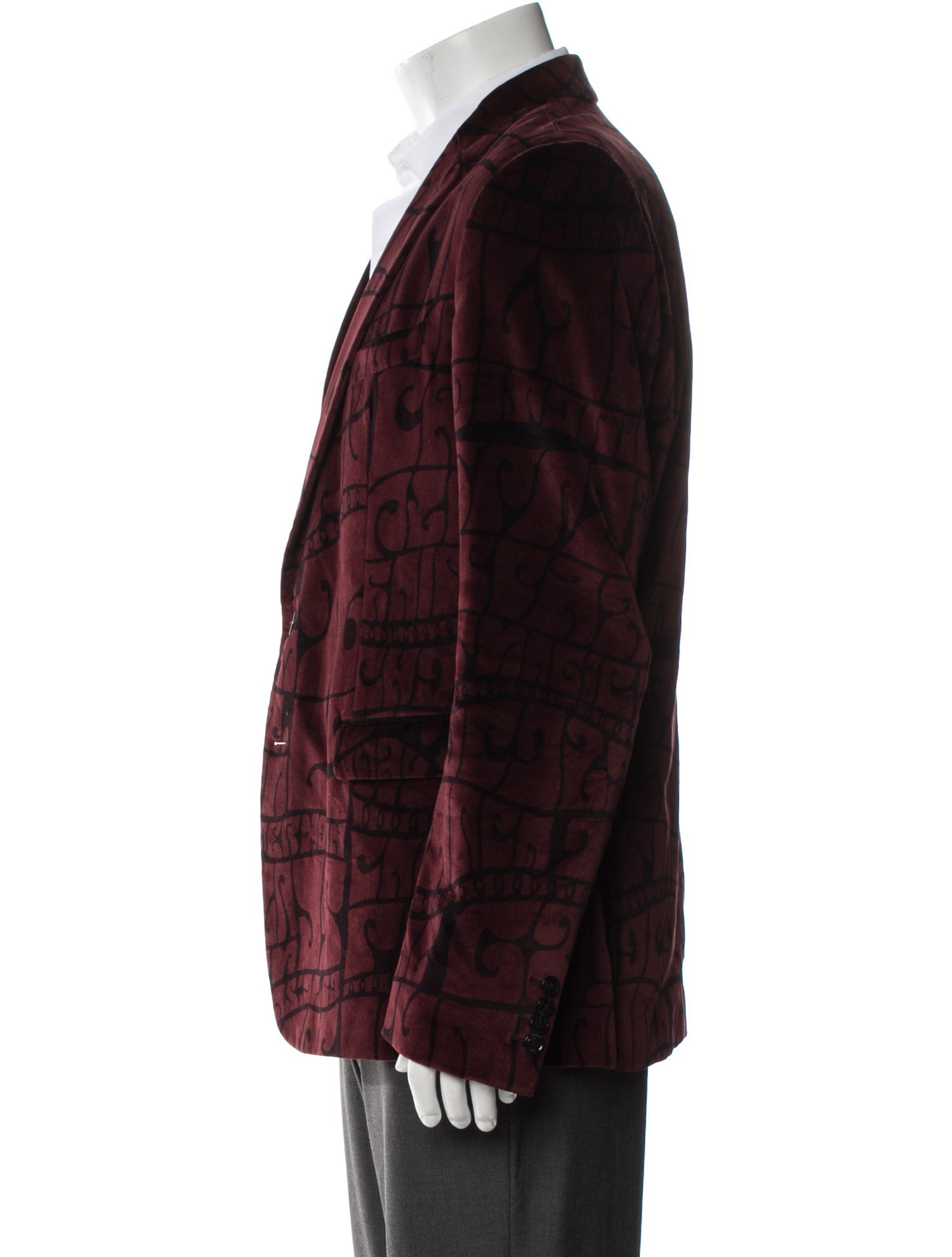 Dries Van Noten Printed Blazer