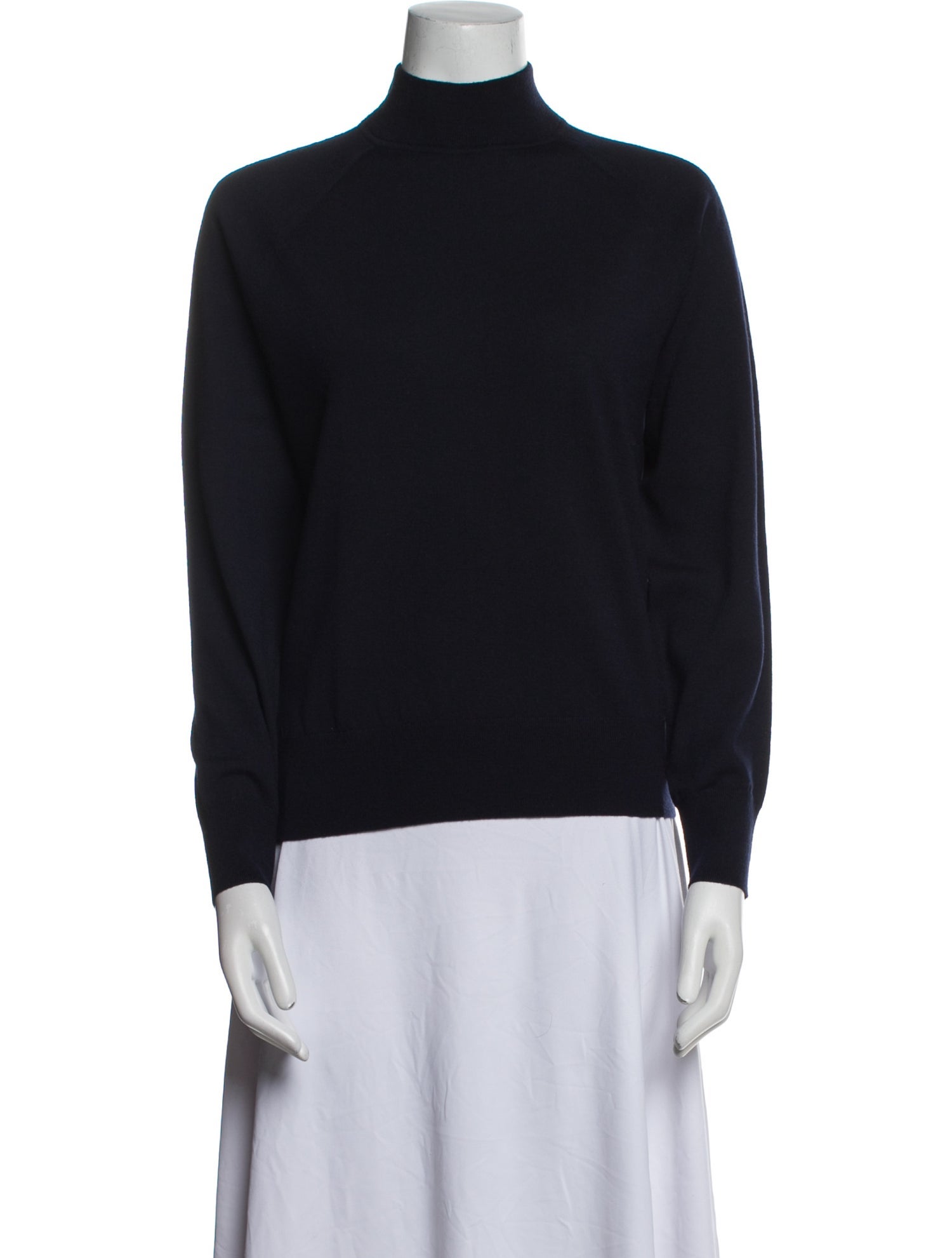 Dries Van Noten Merino Wool Mock Neck Sweatshirt w/ Tags