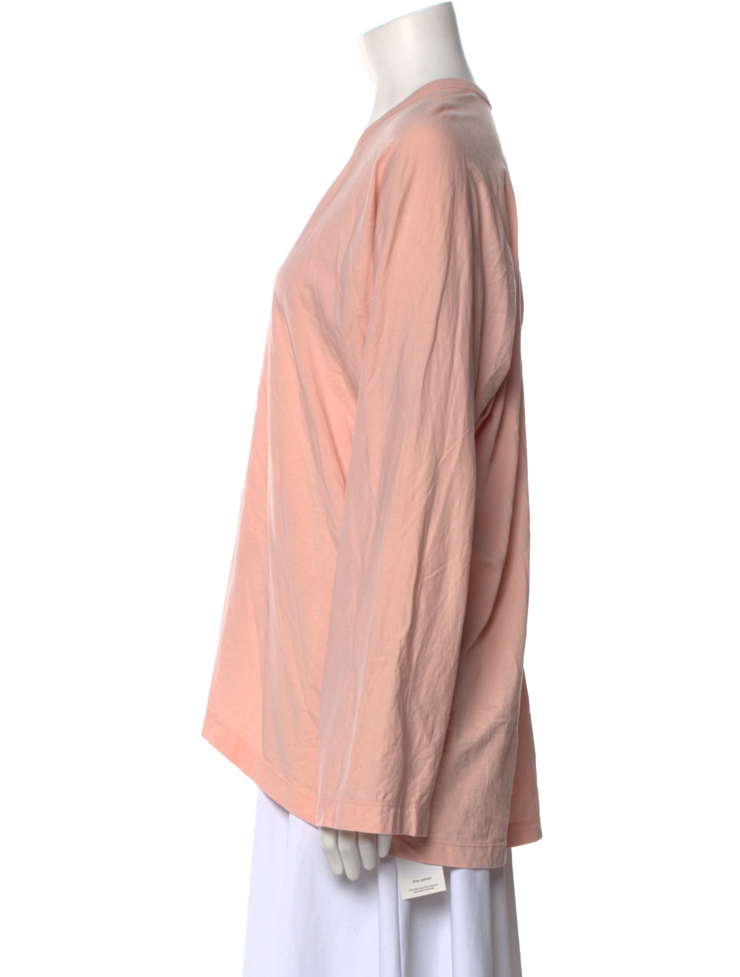 Dries Van Noten V-Neck Long Sleeve T-Shirt