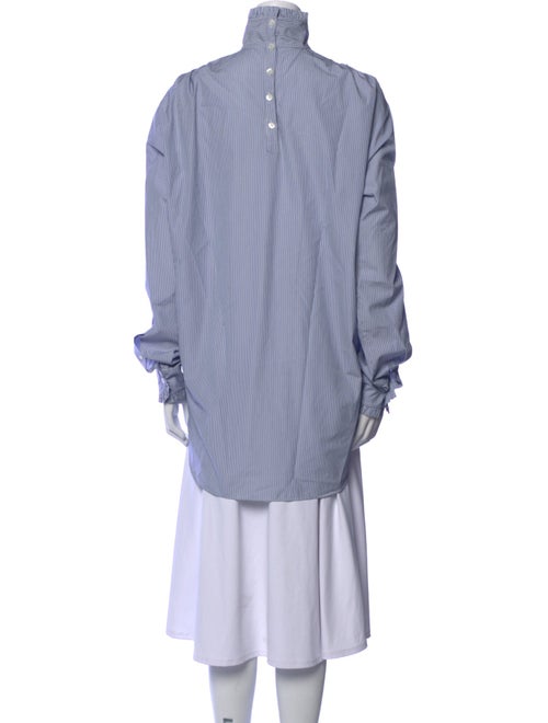 Dries Van Noten Mock Neck Long Sleeve Tunic