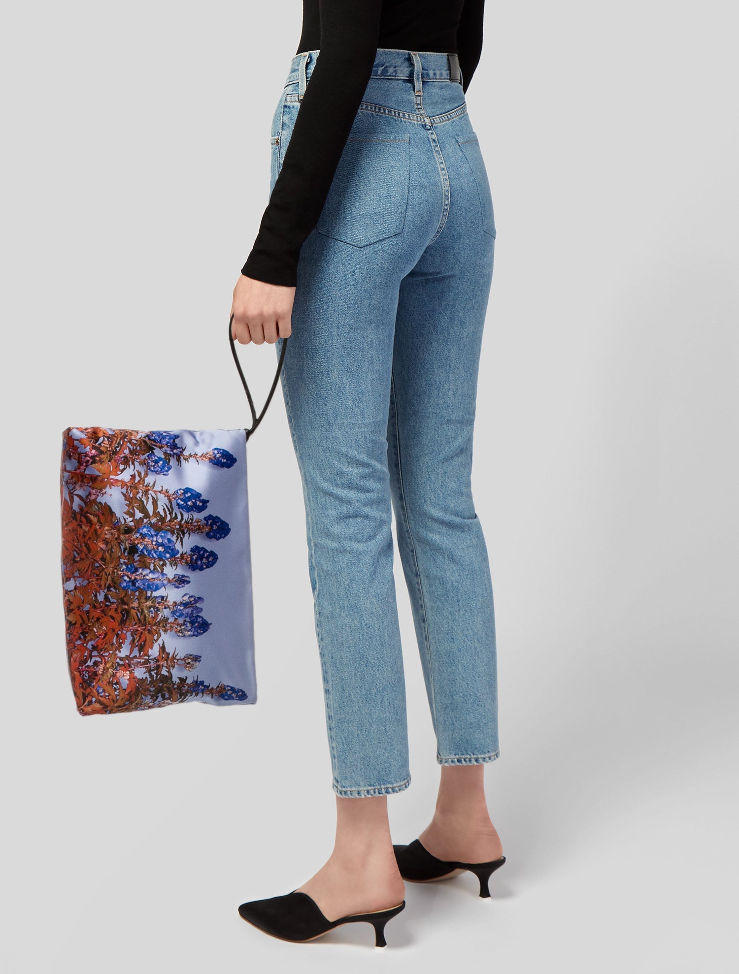 Dries Van Noten Satin Clutch w/ Tags