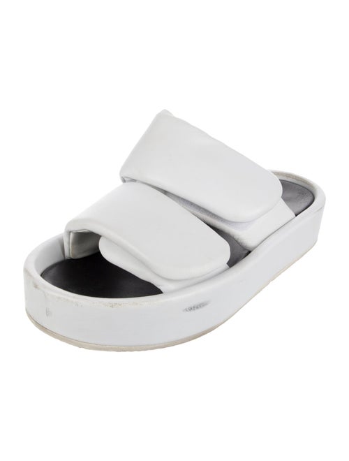 Dries Van Noten Leather Slides