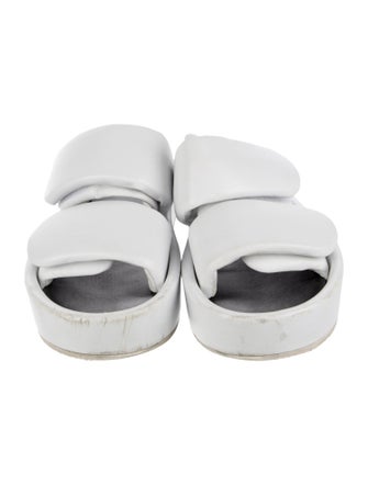 Dries Van Noten Leather Slides