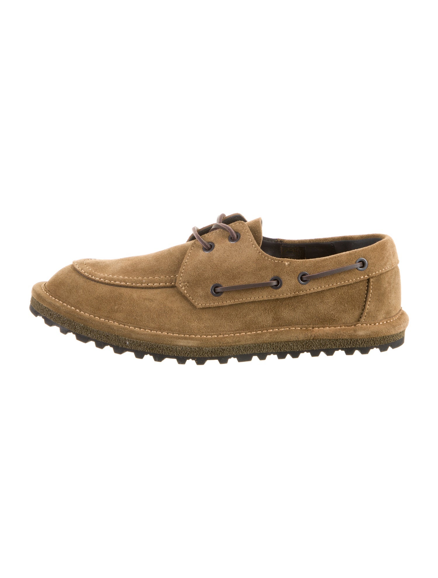 Dries Van Noten Suede Boat Shoes w/ Tags