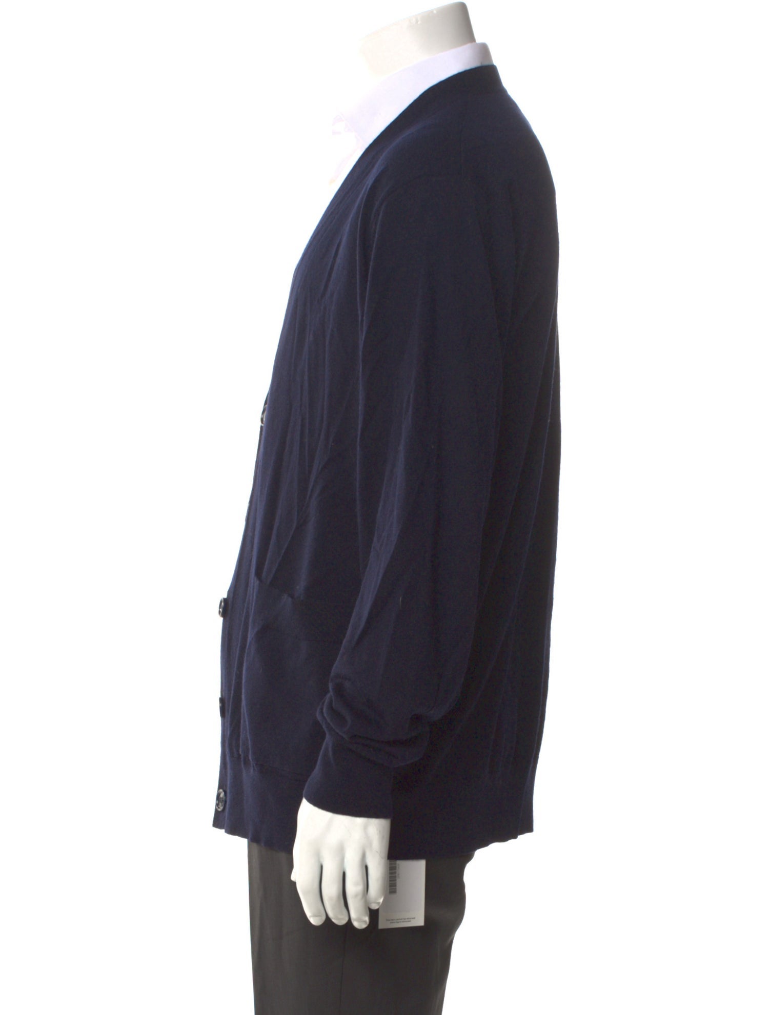 Dries Van Noten Merino Wool V-Neck Cardigan