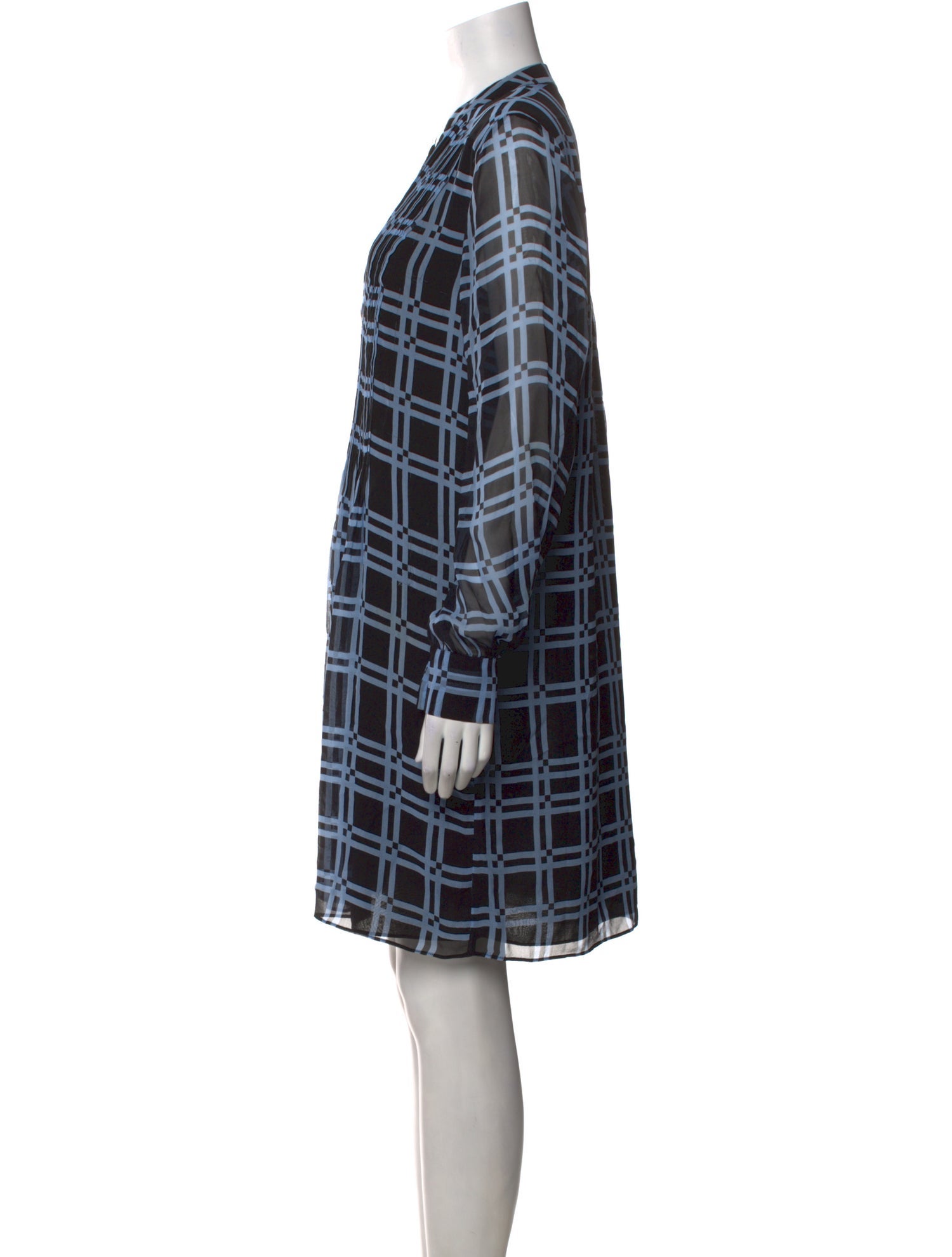 Dries Van Noten Silk Knee-Length Dress