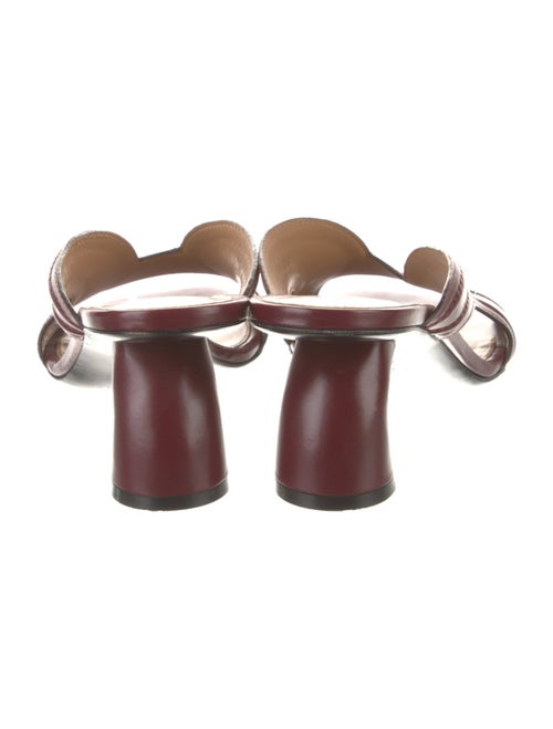 Dries Van Noten Leather Slides