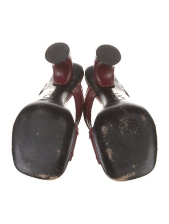 Dries Van Noten Leather Slides