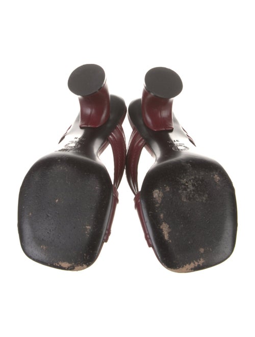 Dries Van Noten Leather Slides