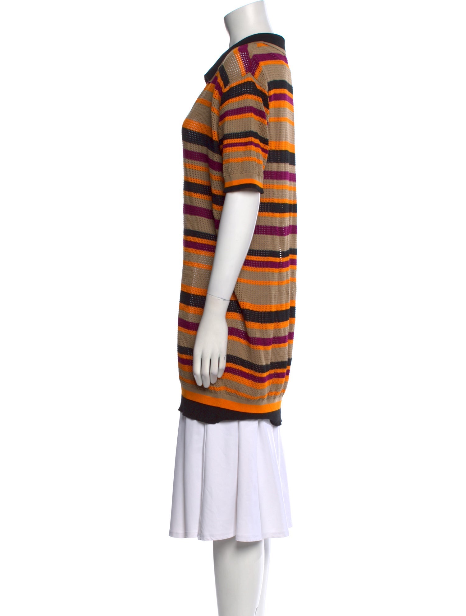 Dries Van Noten Striped Mini Dress