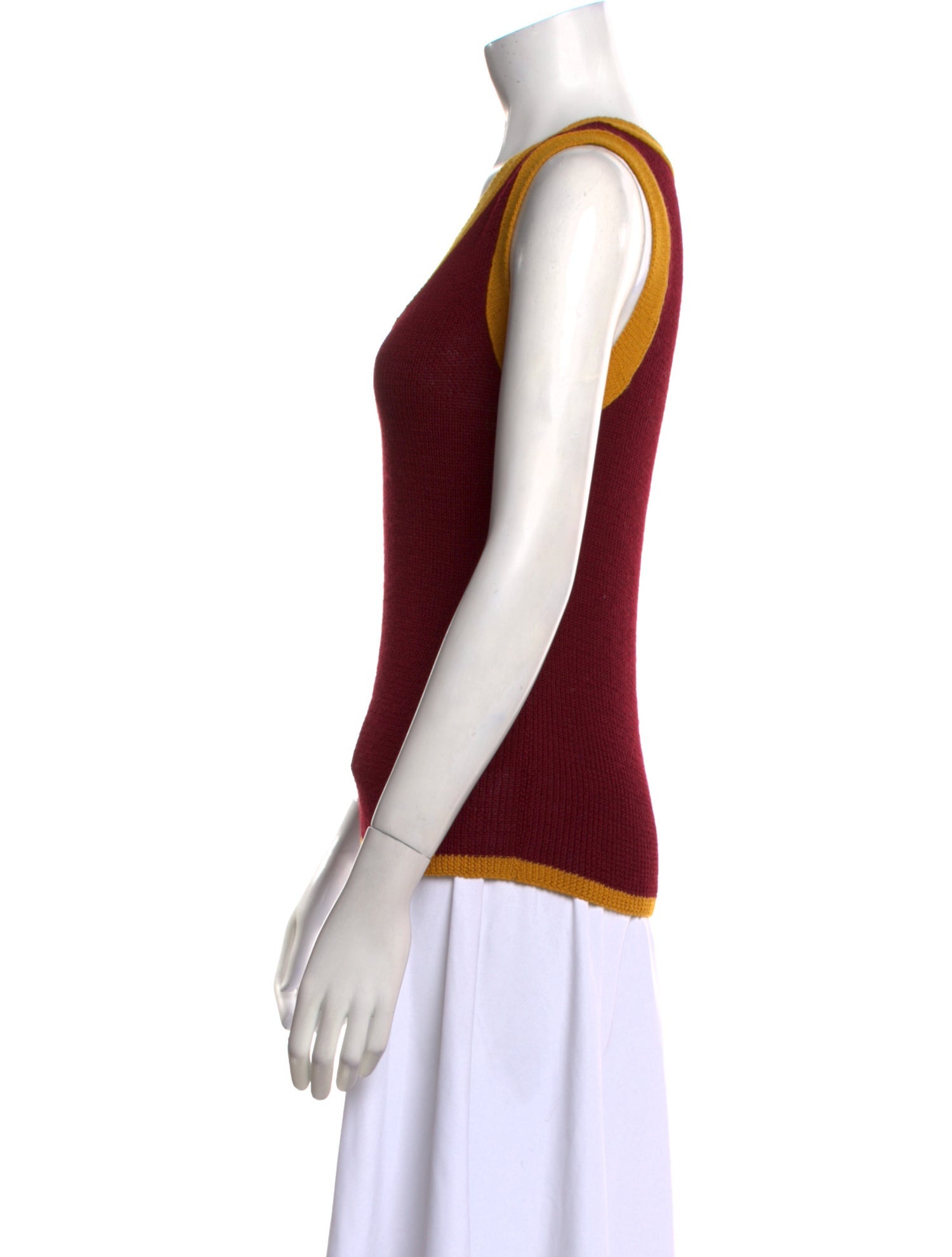 Dries Van Noten V-Neck Sleeveless Top w/ Tags