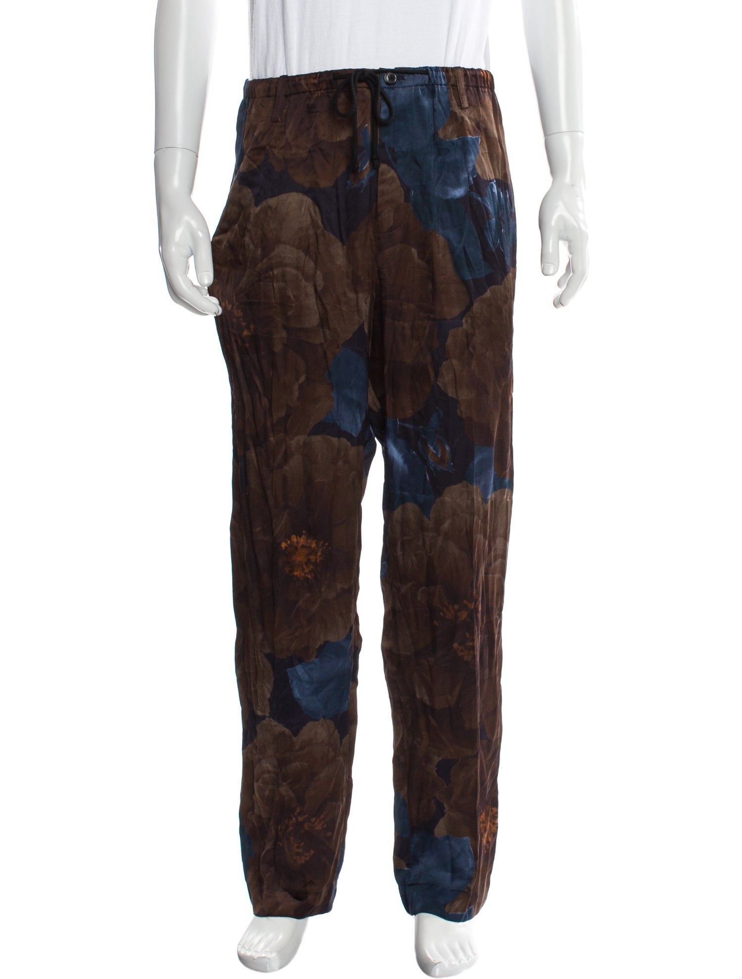 Dries Van Noten Printed Pants