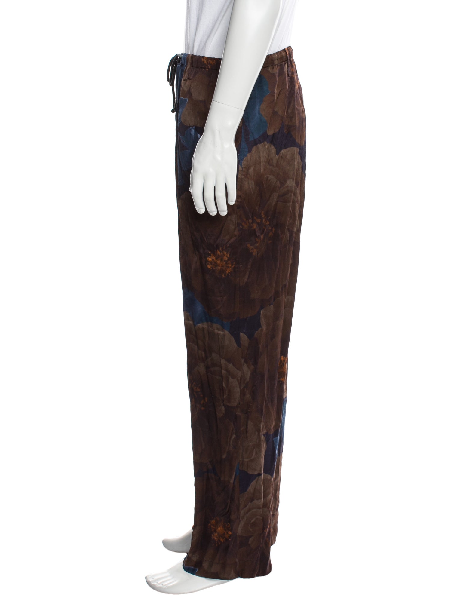 Dries Van Noten Printed Pants