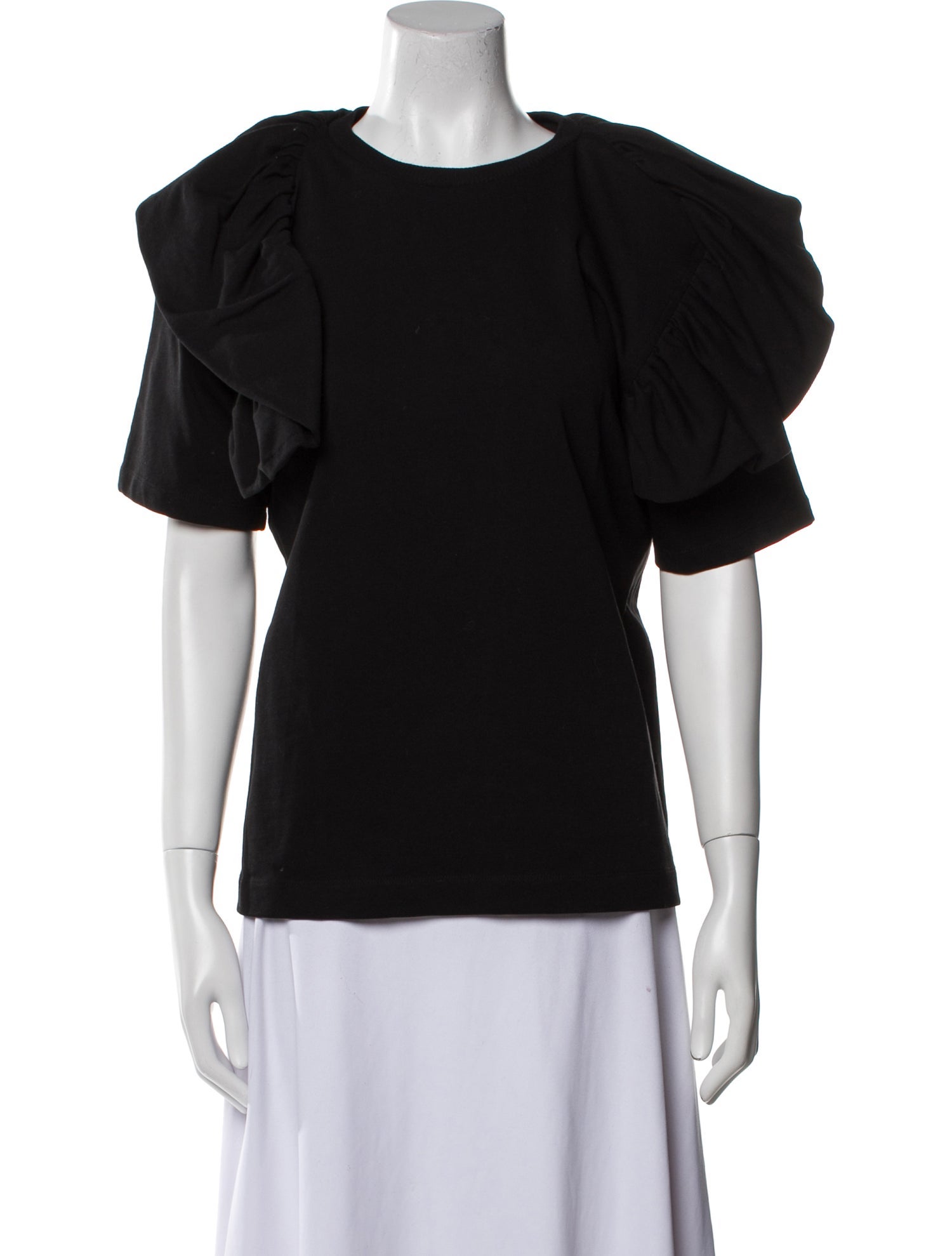 Dries Van Noten Crew Neck Short Sleeve Top