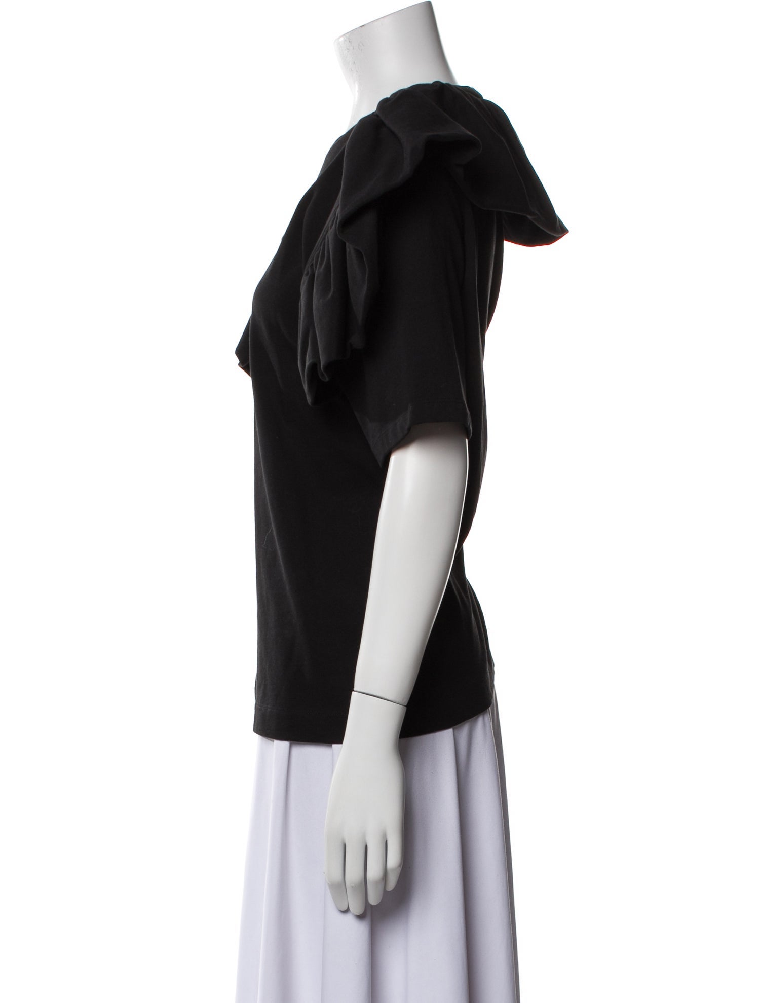 Dries Van Noten Crew Neck Short Sleeve Top