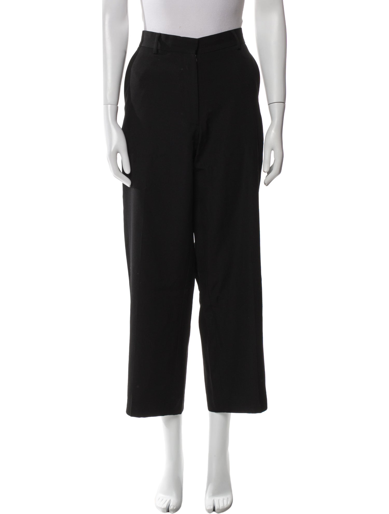 Dries Van Noten Wool Wide Leg Pants