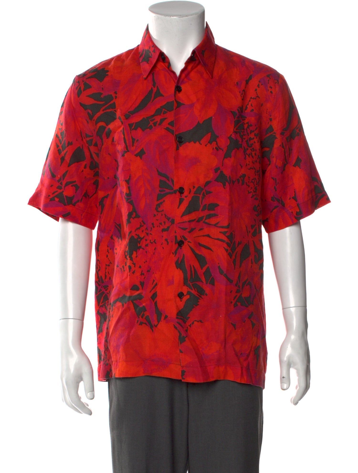 Dries Van Noten Linen Printed Shirt