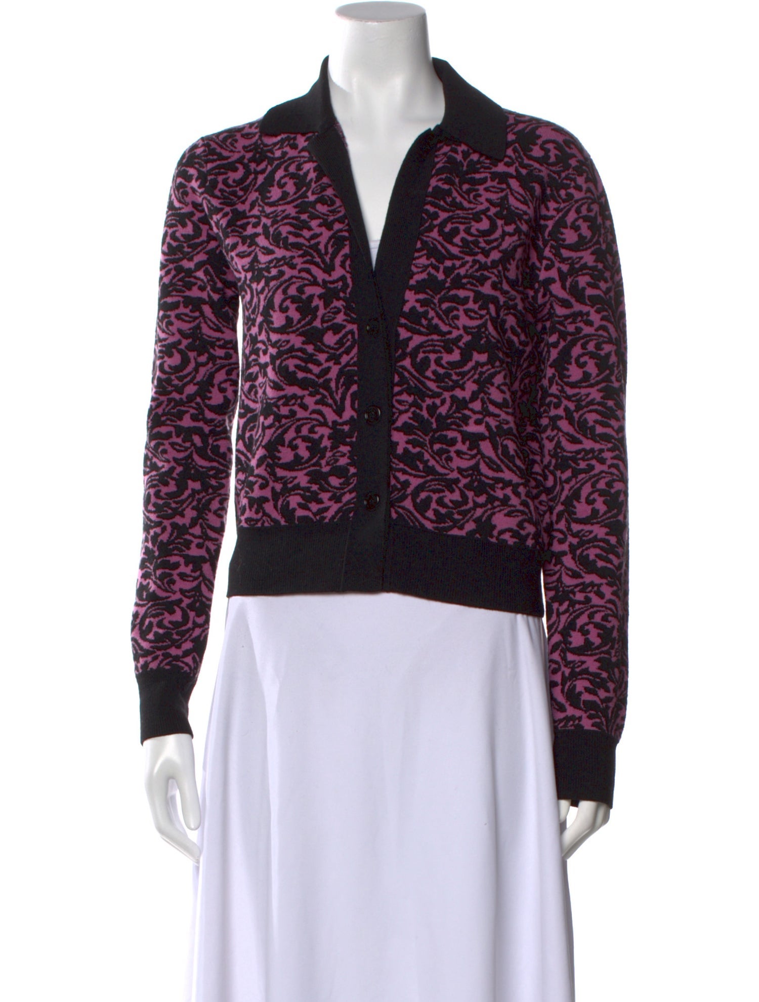 Dries Van Noten Wool Printed Sweater