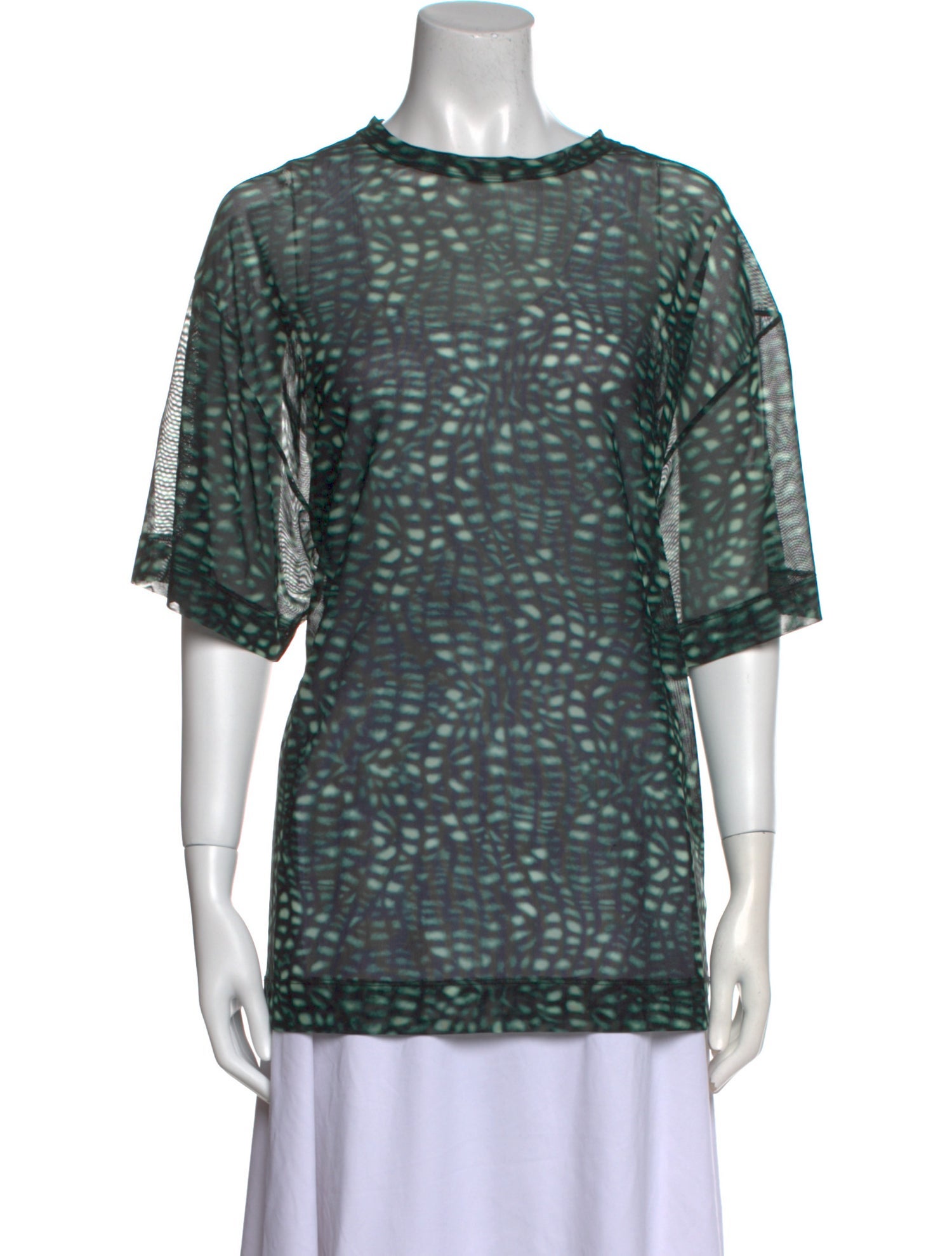 Dries Van Noten Nylon Printed T-Shirt