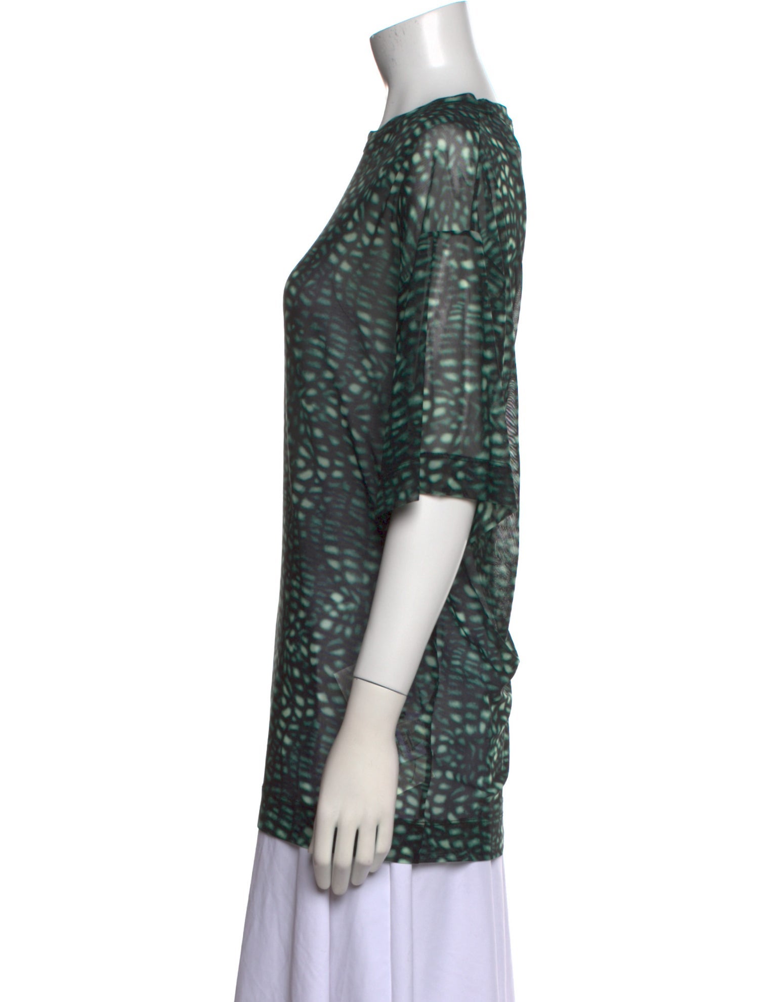 Dries Van Noten Nylon Printed T-Shirt