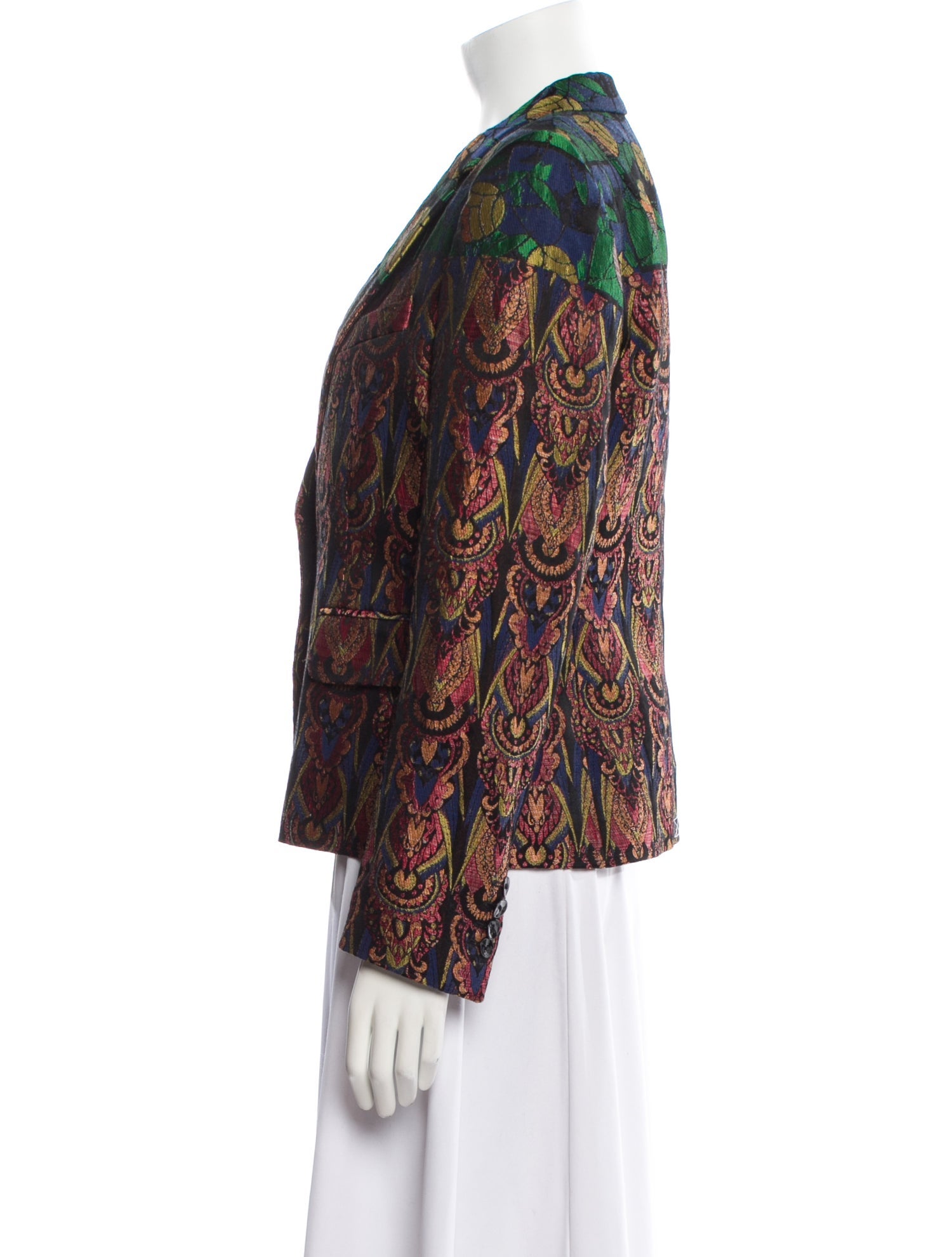 Dries Van Noten Printed Blazer