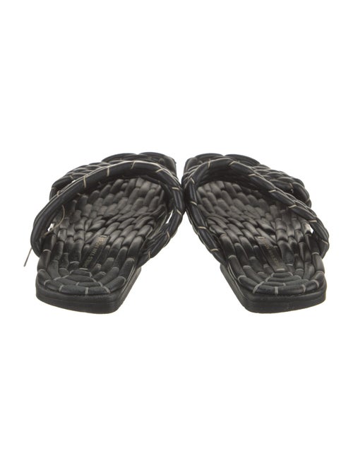 Dries Van Noten Leather Slides