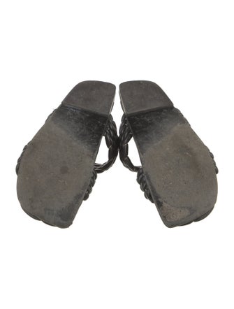 Dries Van Noten Leather Slides