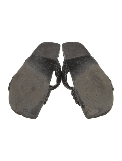 Dries Van Noten Leather Slides