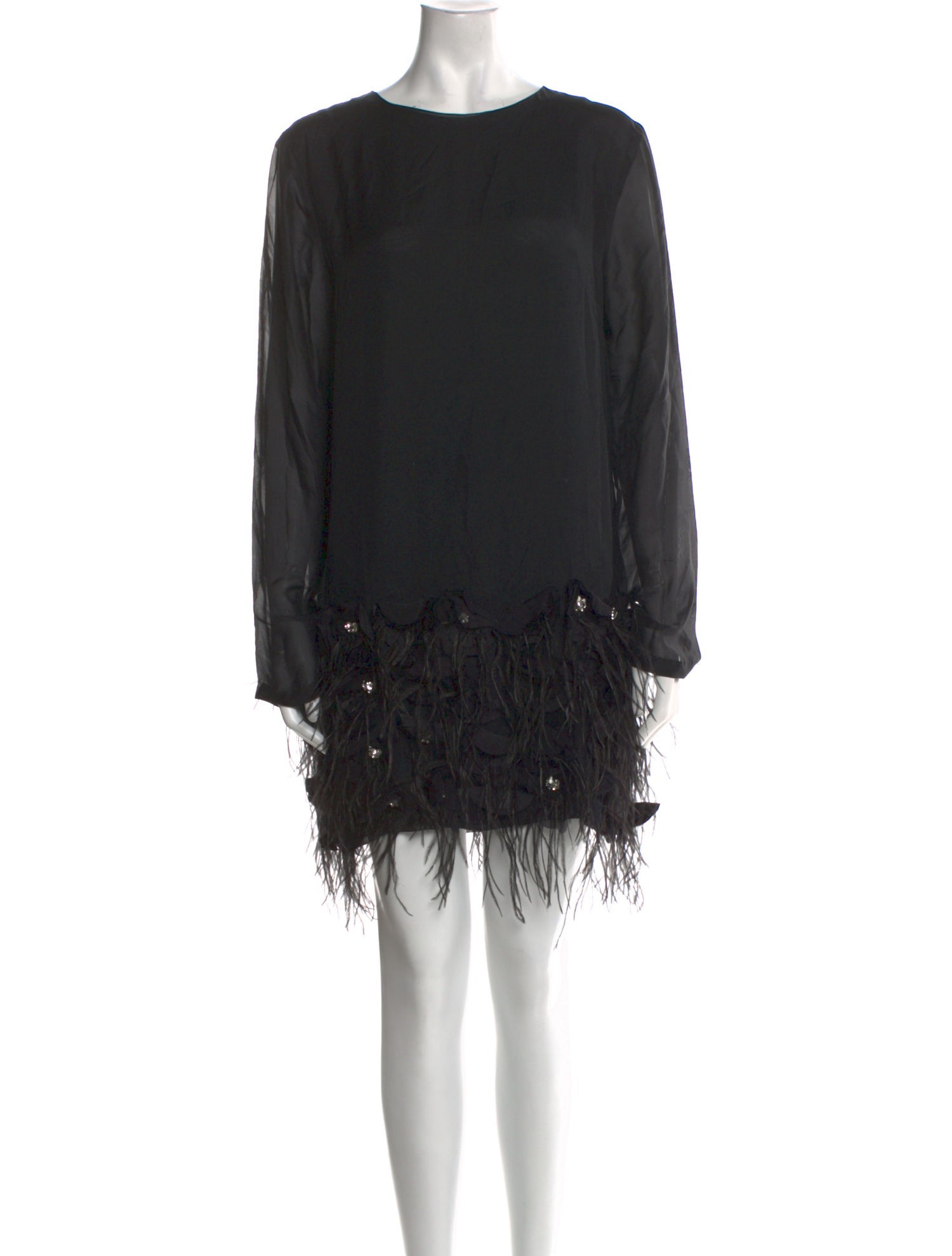 Dries Van Noten Silk Mini Dress