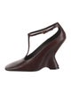 Dries Van Noten Leather T-Strap Pumps