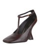 Dries Van Noten Leather T-Strap Pumps