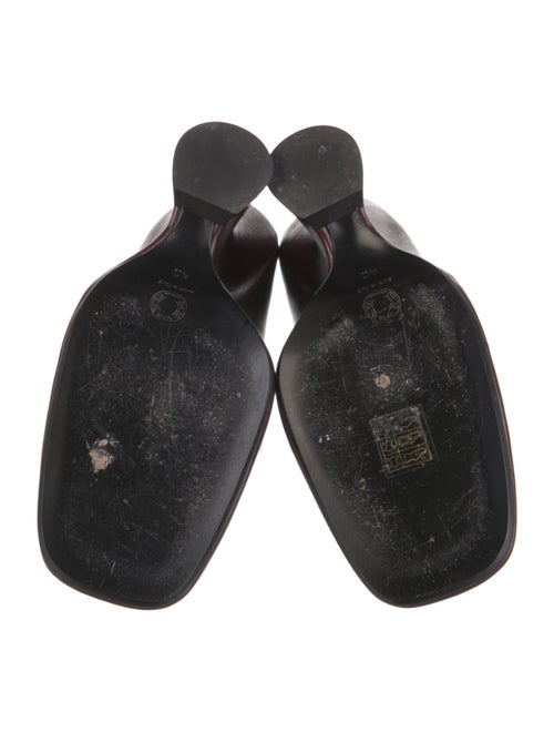 Dries Van Noten Leather T-Strap Pumps