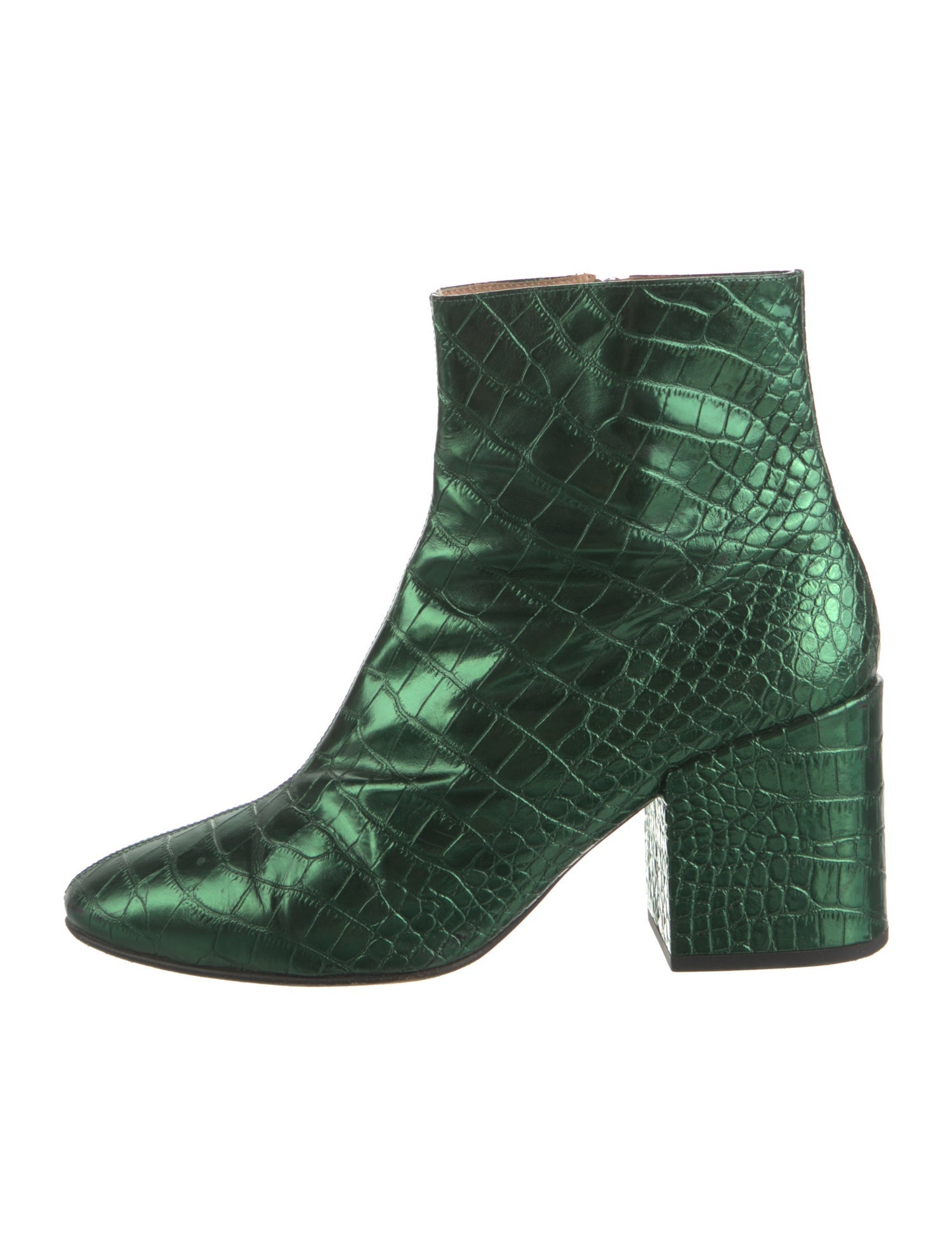 Dries Van Noten Leather Boots